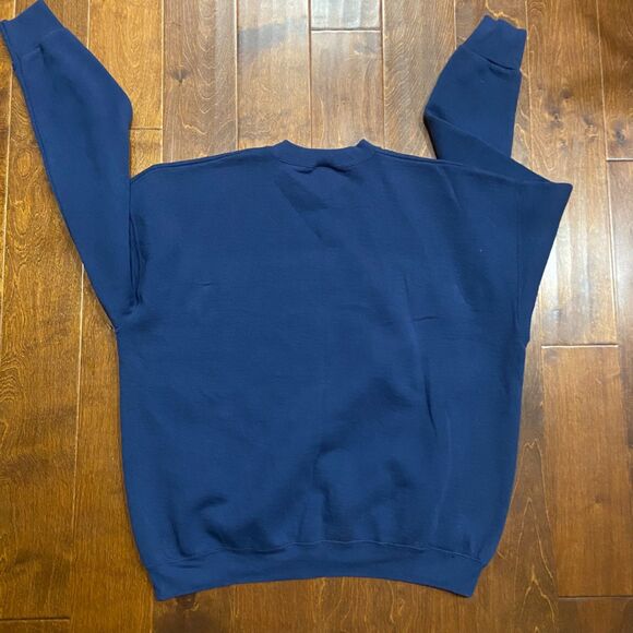 Fruit Of The Loom Vintage Crewneck Sweatshirt Nana Grandma Navy Blue Womens XXL - Picture 5 of 8